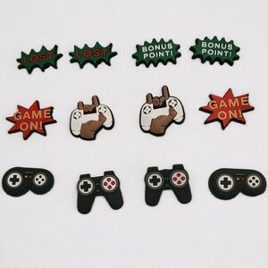 Gaming Croc Charms